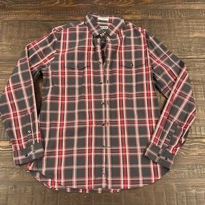 Express Fitted Button Down. Medium. Neck 15-15 1/2